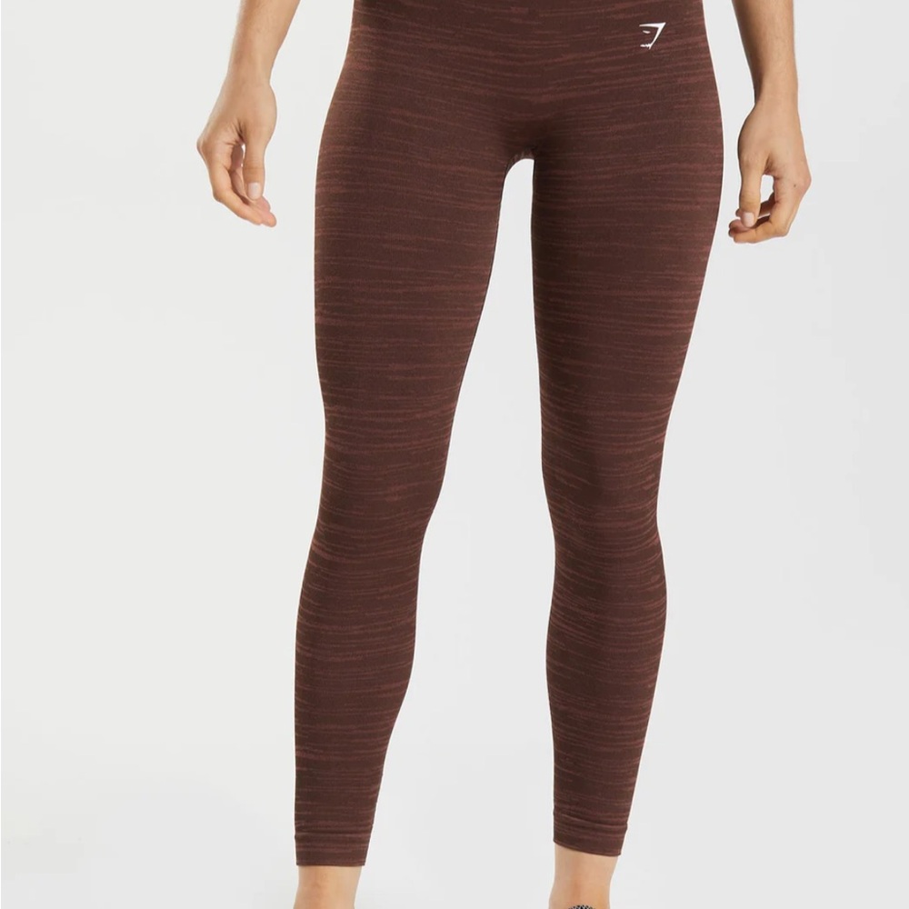 Gymshark Brown High-Waisted Leggings